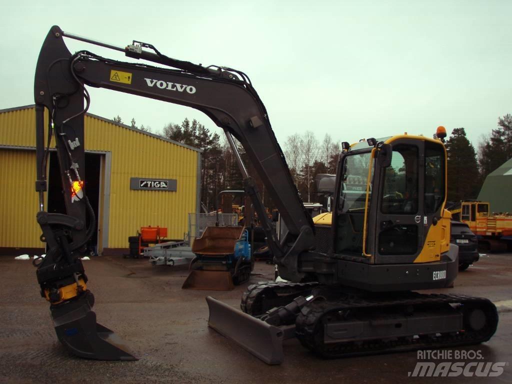 Volvo ECR 88 D Excavatoare 7t - 12t