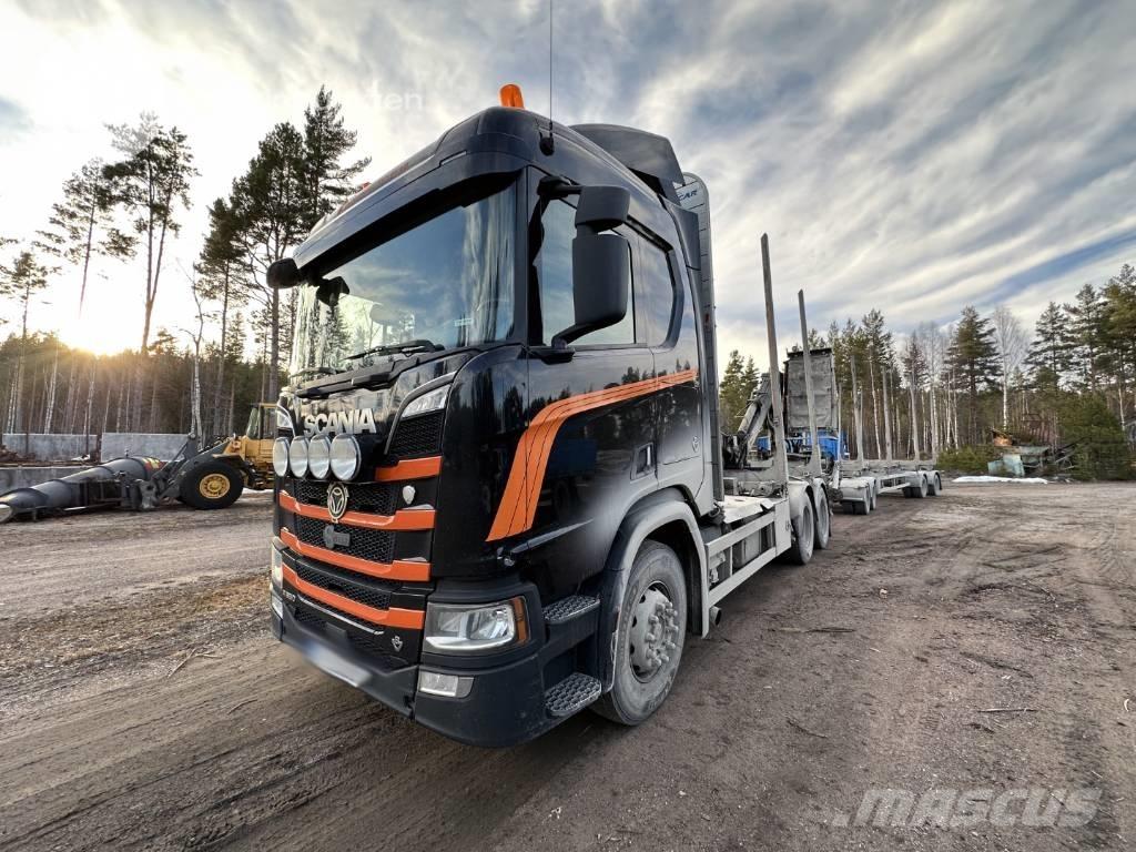 Scania R 650 Ekipage Camion pentru lemne