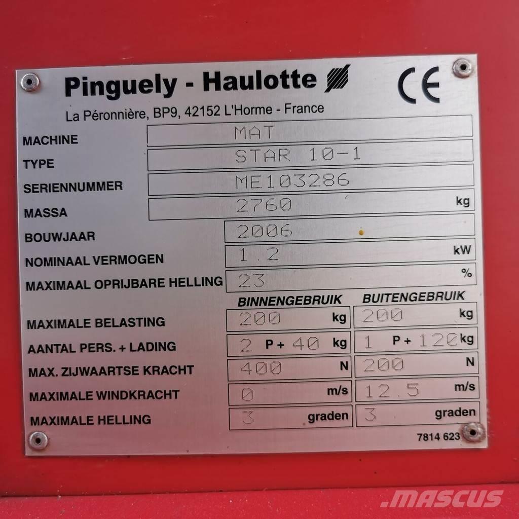 Haulotte Star 10 Nacele cu brat telescopic