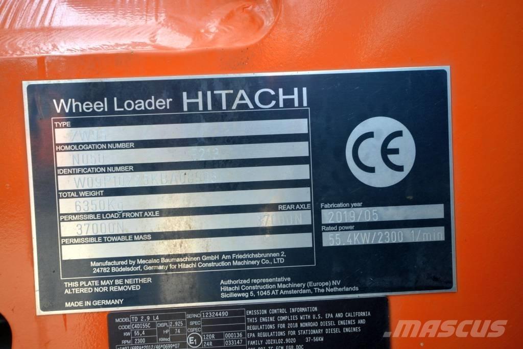 Hitachi ZW 95-6 C Incarcator pe pneuri