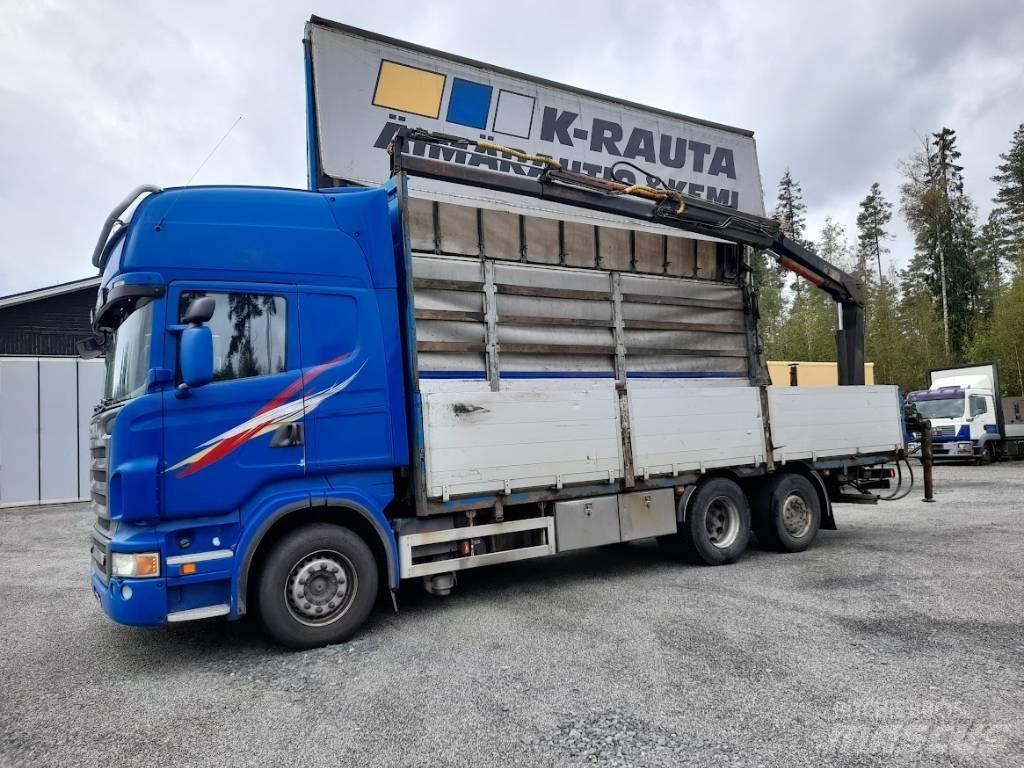 Scania R 560 Camioane cu macara