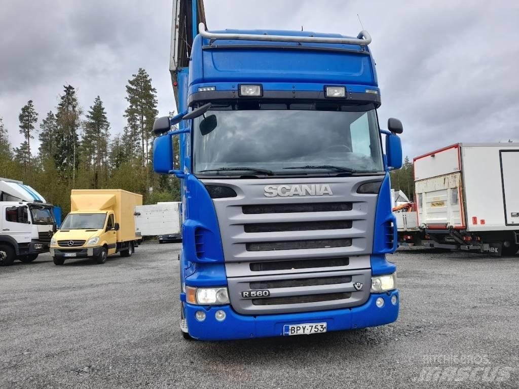 Scania R 560 Camioane cu macara