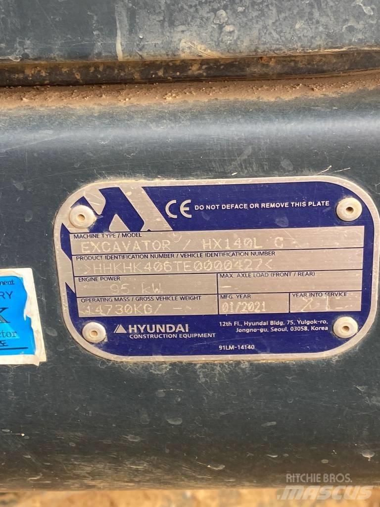 Hyundai HX140LC Excavatoare pe șenile
