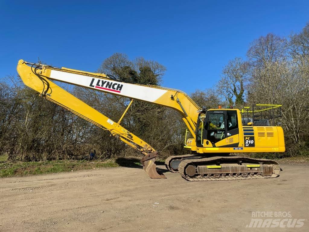 Komatsu PC 210 Excavatoare cu brat lung