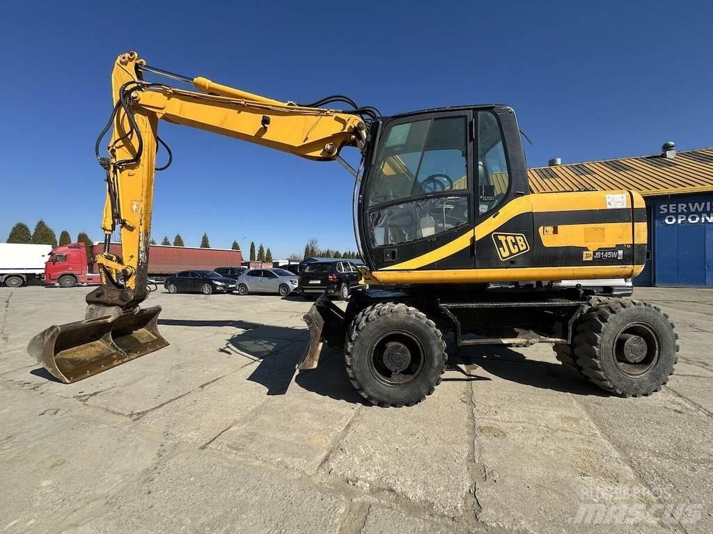 JCB JS145W Excavatoare cu roti