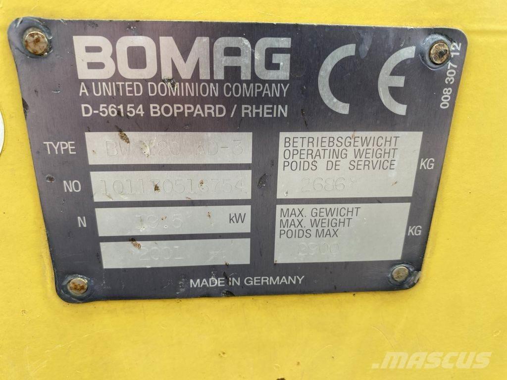 Bomag BW 120 AD Vibratoare