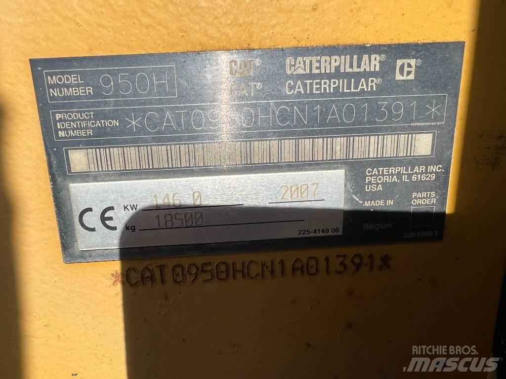 CAT 950 H Incarcator pe pneuri