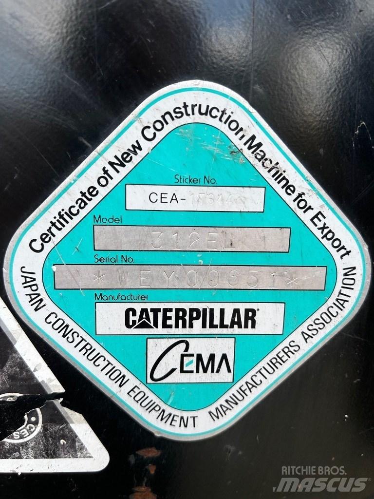 CAT 312 E Excavatoare pe șenile
