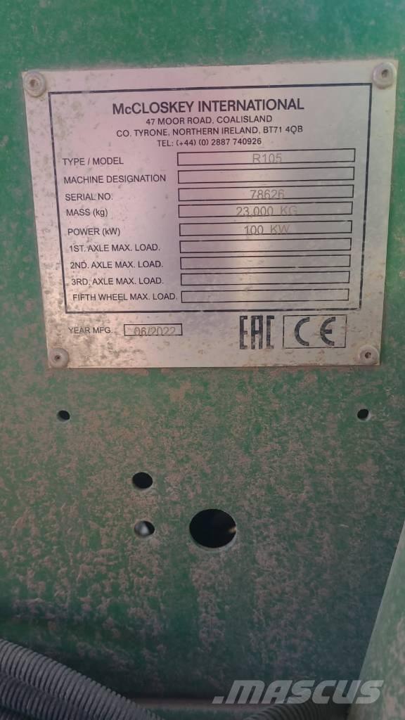 McCloskey R105 Cernuitoare