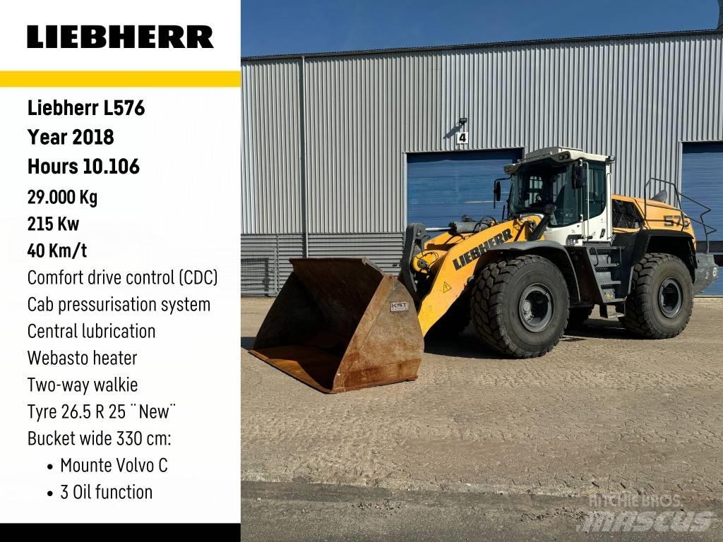 Liebherr L 576 Incarcator pe pneuri