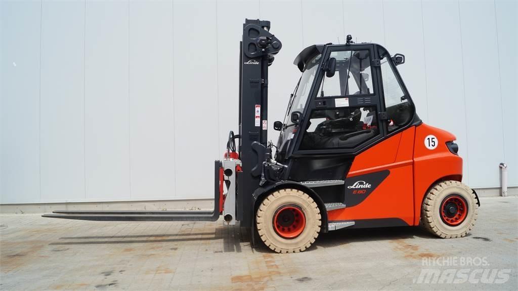 Linde E80 Stivuitor electric