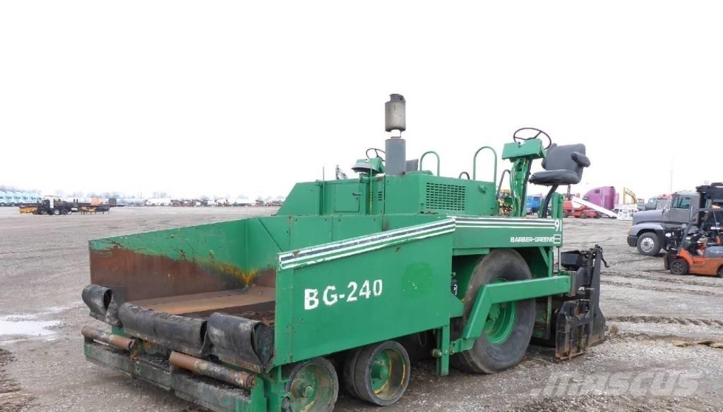 Barber-Greene BG 240 Pavatoare asfalt