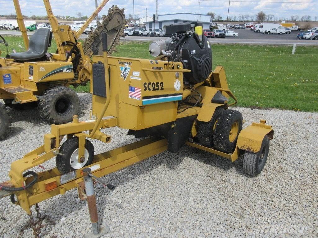 Vermeer SC252 Polizoare butuci