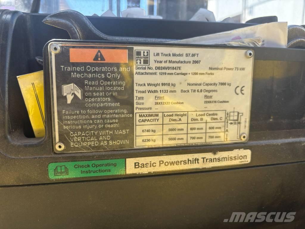 Hyster S7.0FT Stivuitor GPL