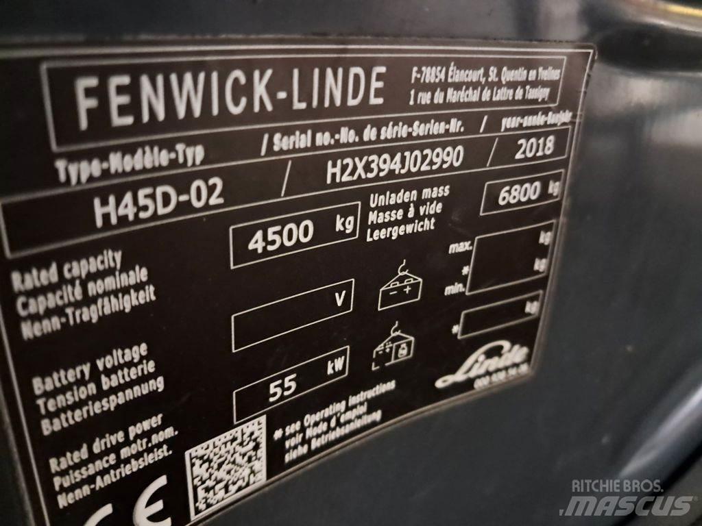 Linde H45D-02 Stivuitor diesel