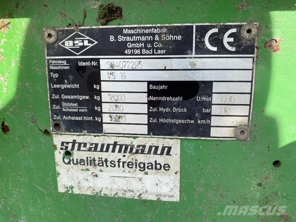 Strautmann VS16 Distribuitoare de ingrasamant