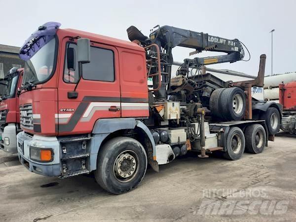 MAN 27.464 6X4 Camion pentru lemne