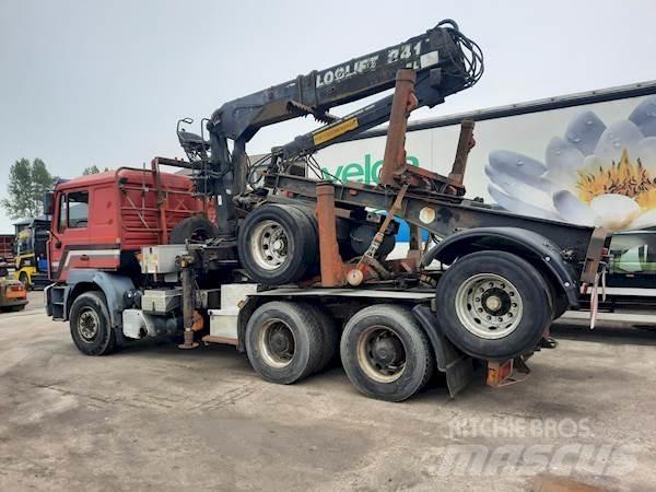 MAN 27.464 6X4 Camion pentru lemne