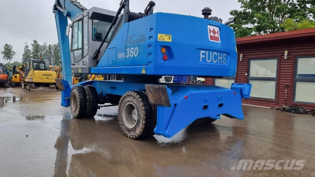 Terex Fuchs MHL 350 Paleta de manipulare