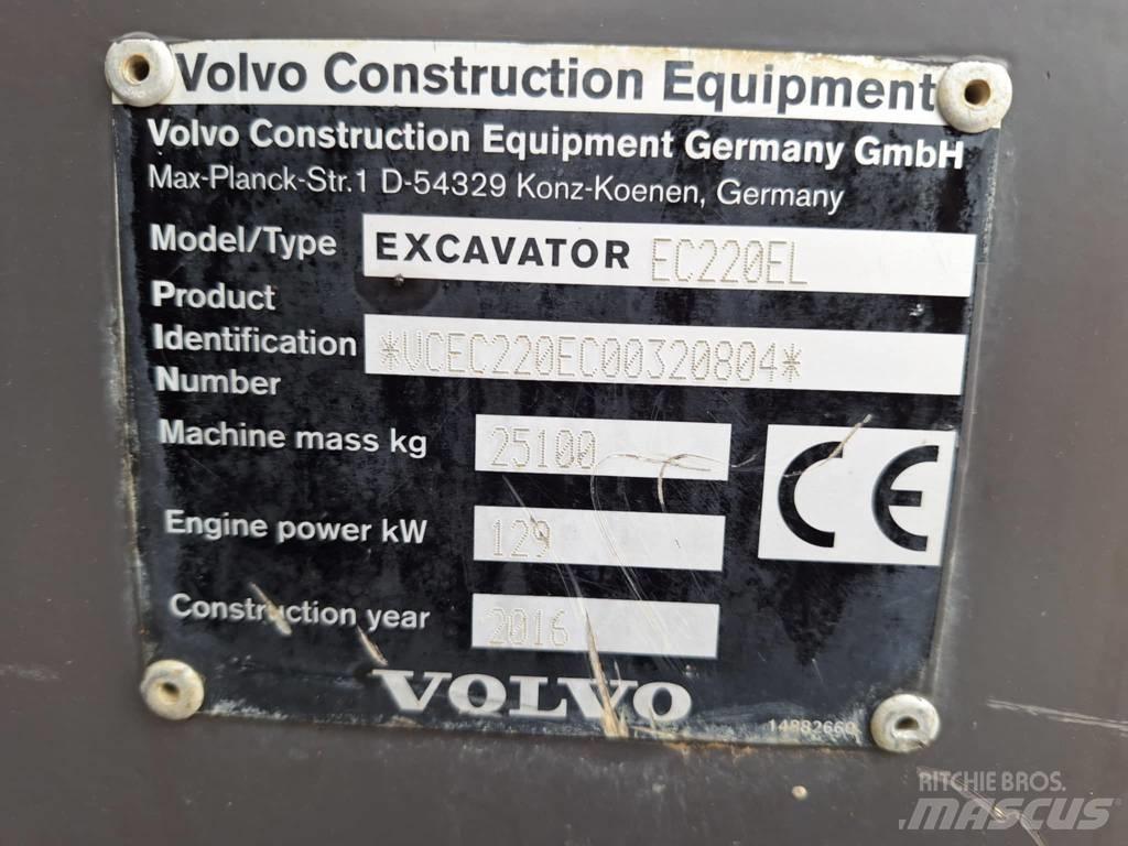 Volvo EC 220 EL Excavatoare pe șenile
