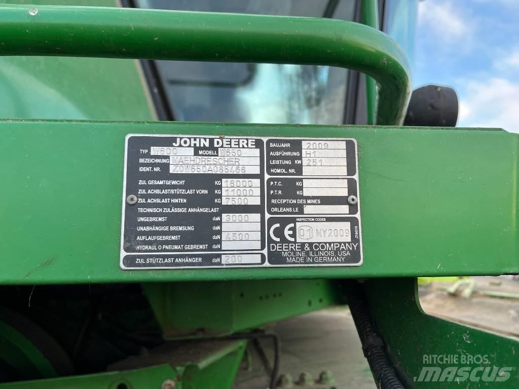 John Deere W 650 i Combine de secerat