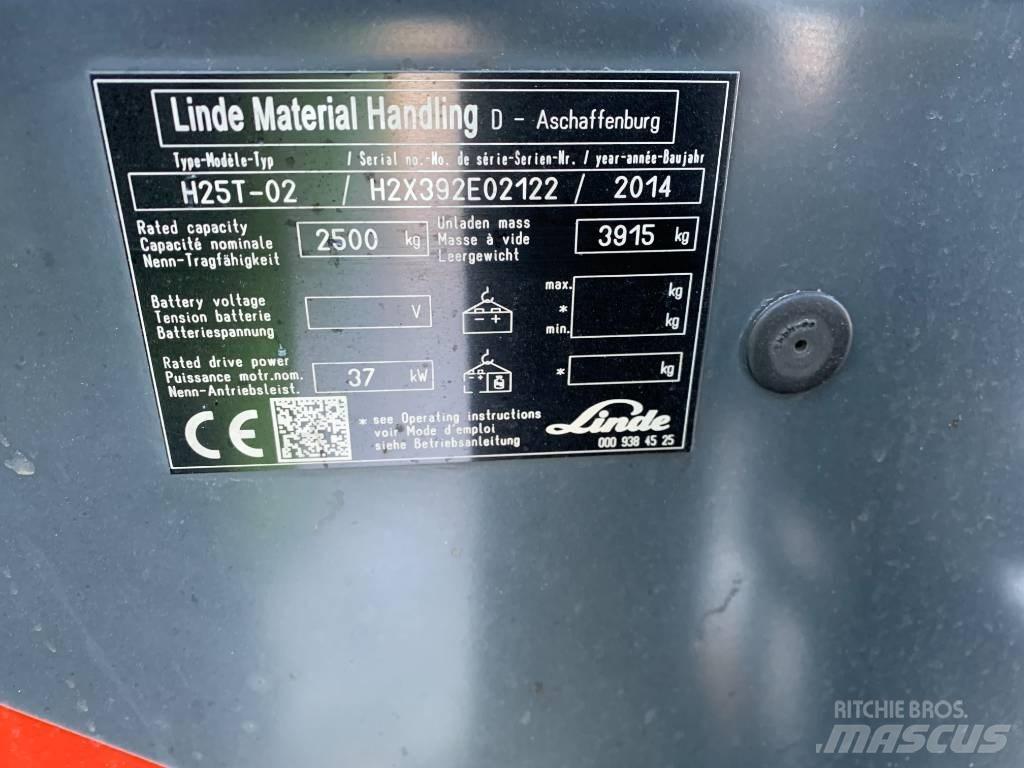 Linde H25T-02 Stivuitor GPL