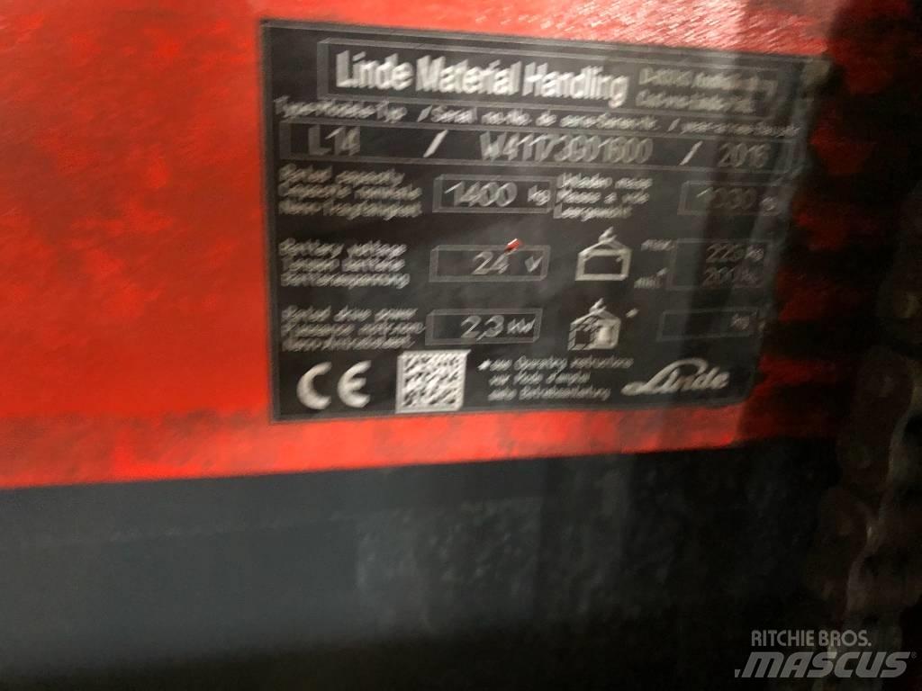 Linde H 16 T-01 Stivuitor GPL
