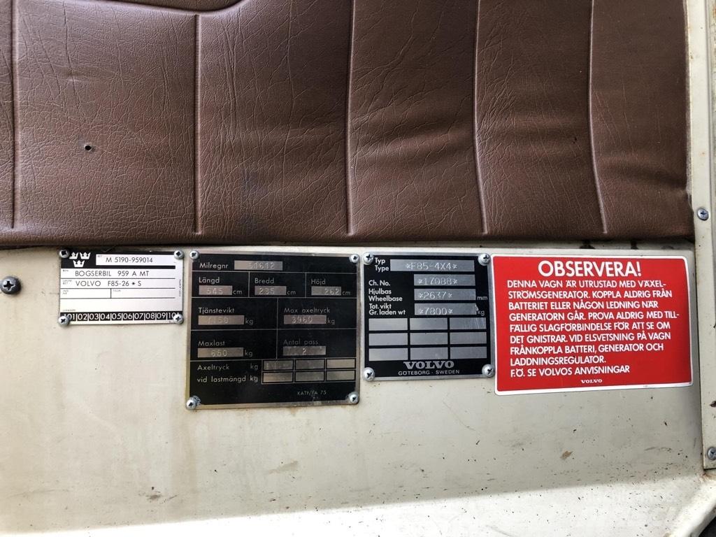 Volvo F85 Altele