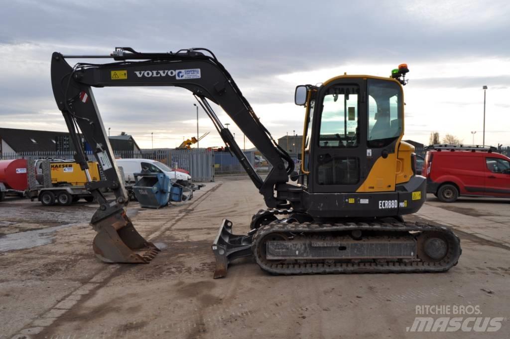 Volvo ECR 88 D Excavatoare 7t - 12t