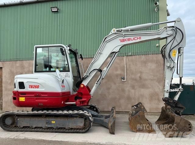 Takeuchi TB 260 Mini excavatoare < 7t