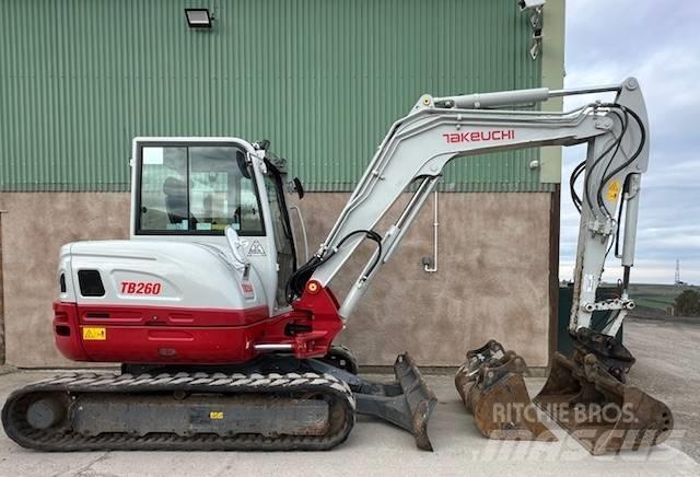 Takeuchi TB 260 Mini excavatoare < 7t