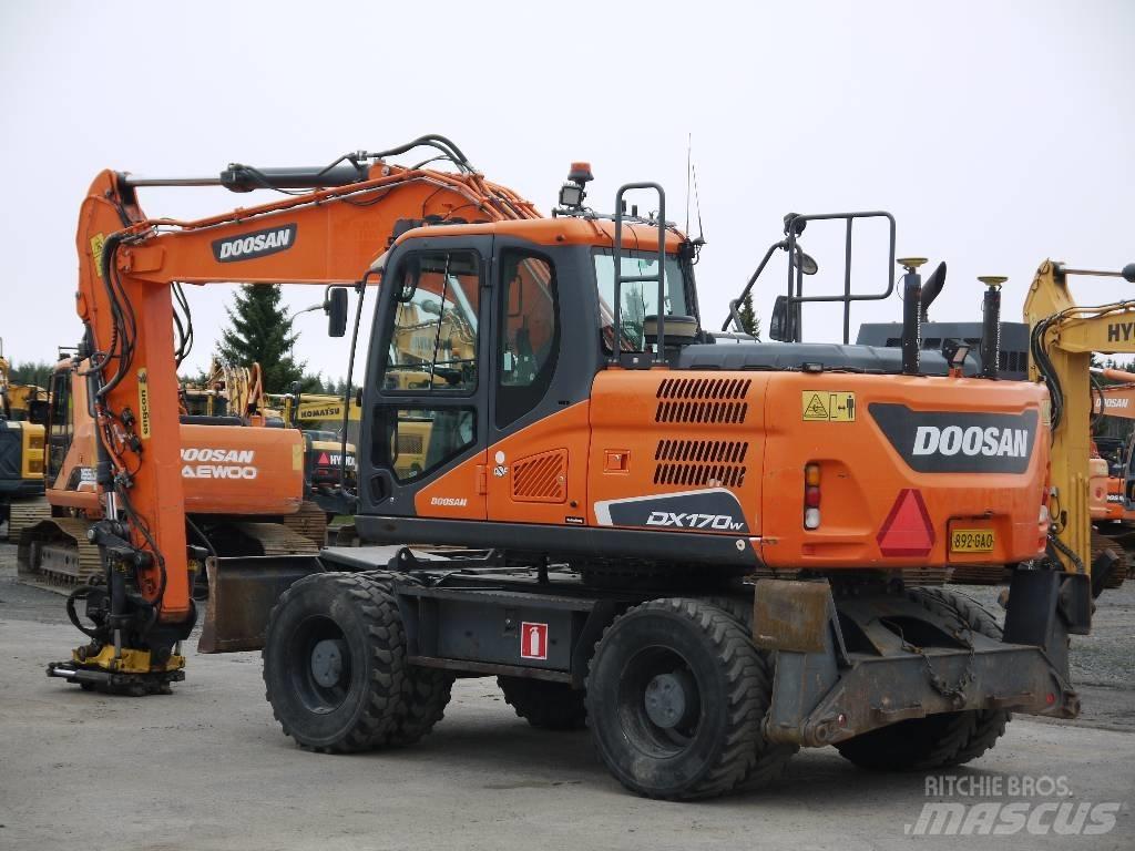 Doosan DX 170 W-5 Excavatoare cu roti