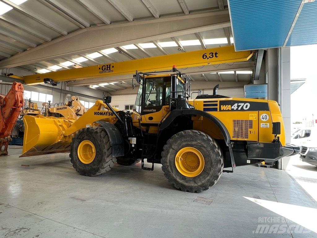Komatsu Wa470-8 Incarcator pe pneuri