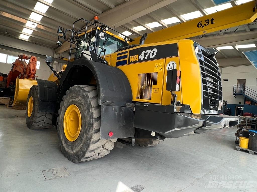 Komatsu Wa470-8 Incarcator pe pneuri