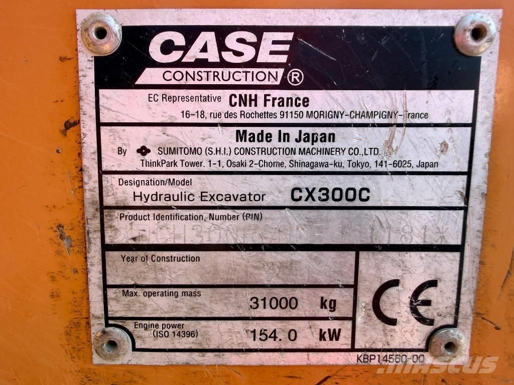 CASE CX 300 C Excavatoare pe șenile
