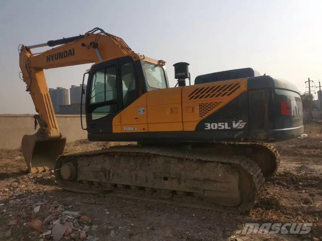 Hyundai 350L VS Excavatoare pe șenile
