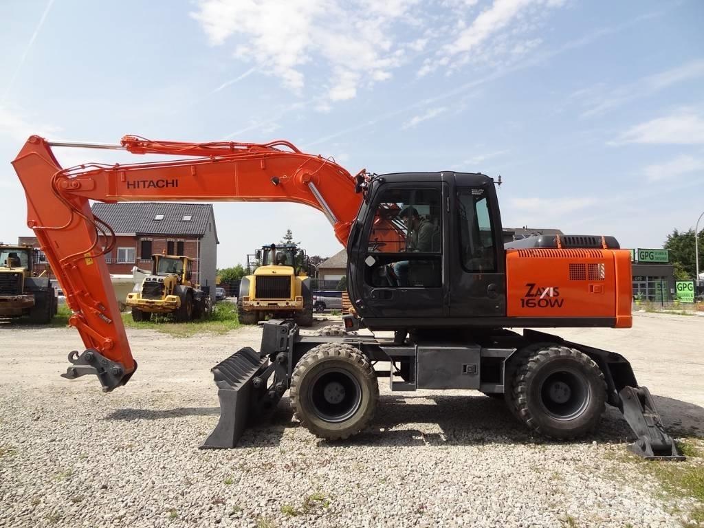 Hitachi ZX 160 W Excavatoare cu roti
