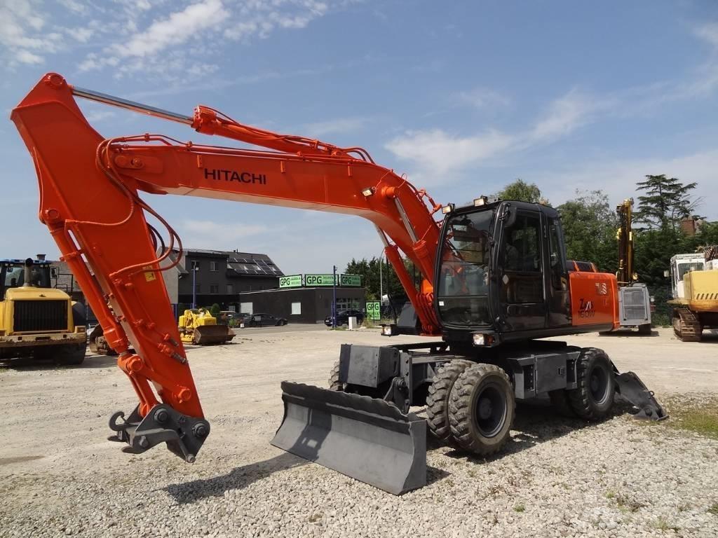 Hitachi ZX 160 W Excavatoare cu roti