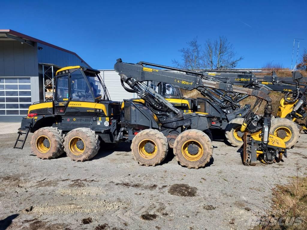 Ponsse Ergo 8W Combine forestiere