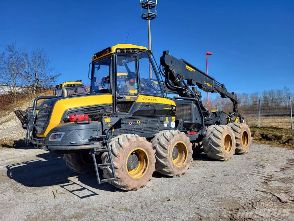 Ponsse Ergo 8W Combine forestiere