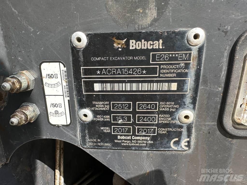 Bobcat E 26 Mini excavatoare < 7t