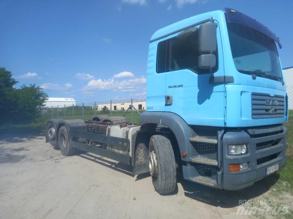 MAN 26.363 FNLC Camion cabina sasiu