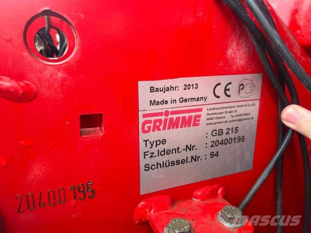 Grimme GB 215 Utilaje plantat cartofi
