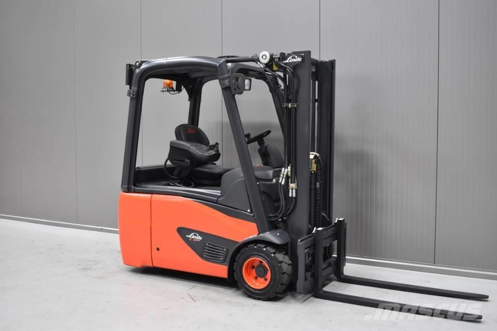 Linde E 18 - 02 Stivuitor electric
