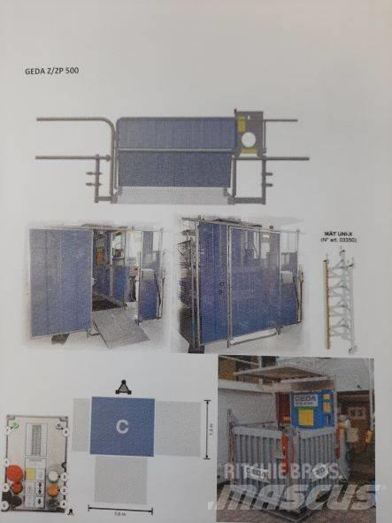 Geda 500 Z ZP Ascensoare verticale catarg