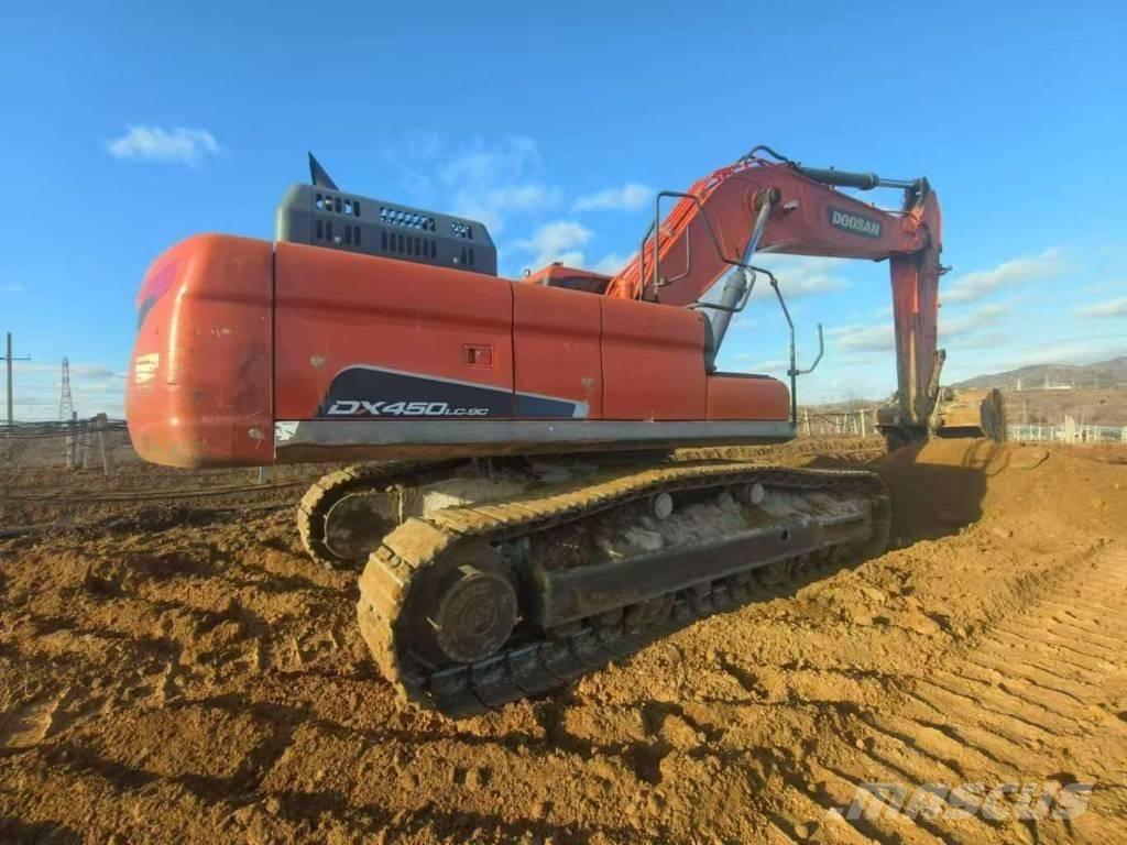 Doosan DX 450 LC-9 Excavator amfibiu