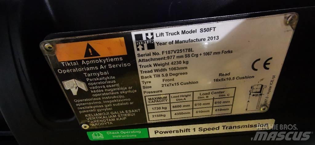 Hyster H 2.5 FT LPG Stivuitor GPL