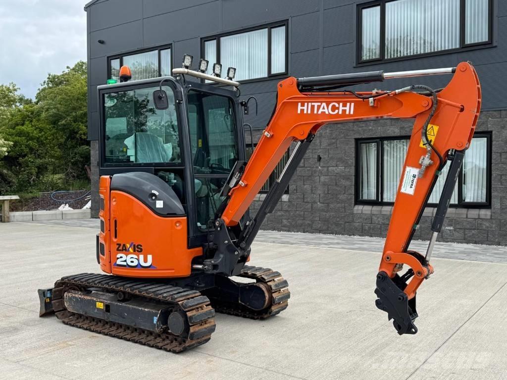 Hitachi ZX 26 U-6CLR Mini excavatoare < 7t