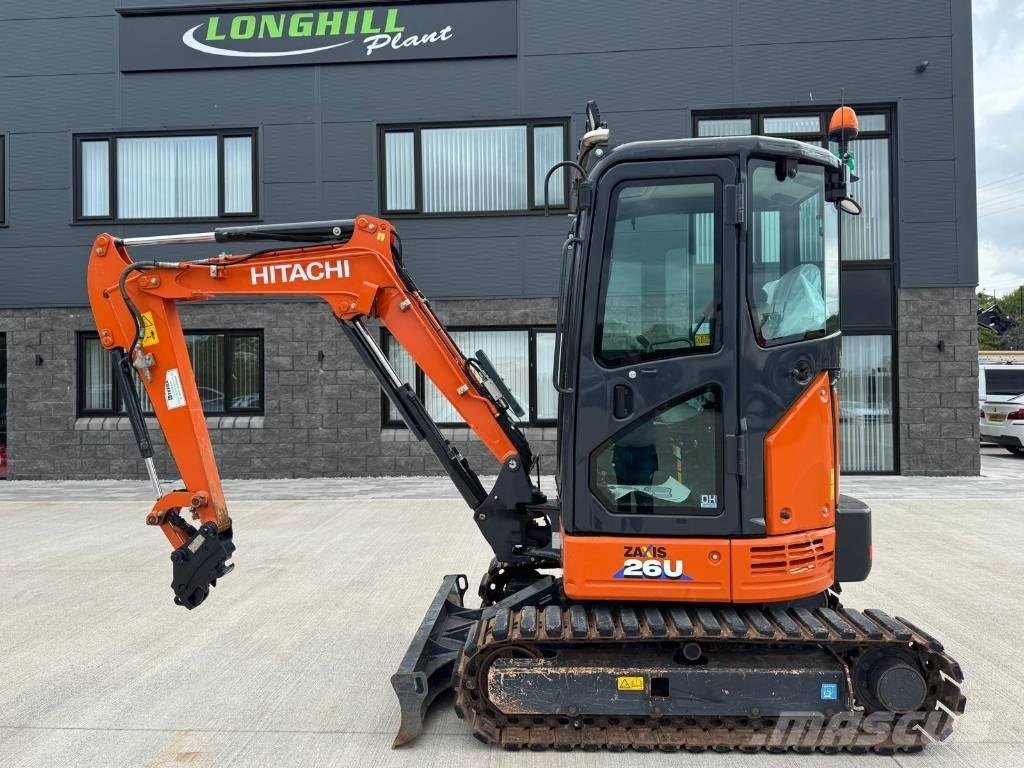 Hitachi ZX 26 U-6CLR Mini excavatoare < 7t