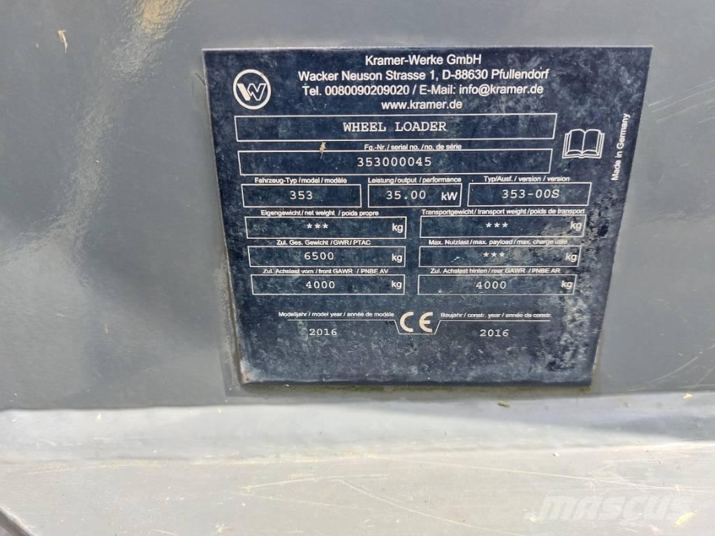 Kramer 5075 Incarcator pe pneuri